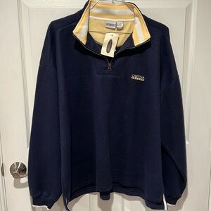 NWT Captiva Island Half-Zip Pullover XL